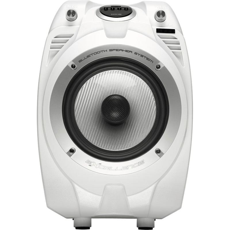 Caixa Amplificada NKS Excellence 100W PK-500 - Branca - Caixa de